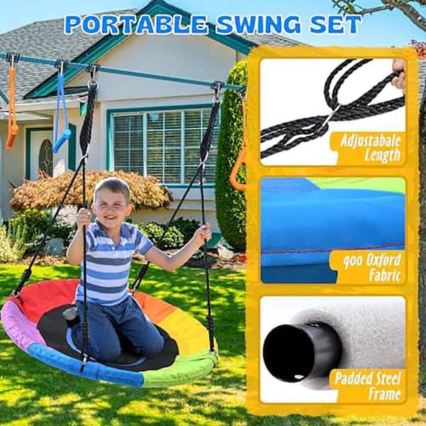 Jeu d'Adresse Parcours Ninja Kit de Parcours d'Obstacles à