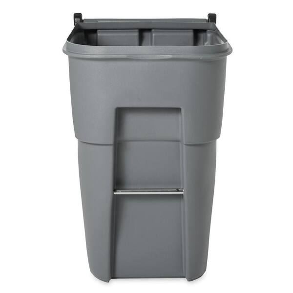 Rubbermaid Commercial Products Brute 95 Gal. Grey Rollout Trash