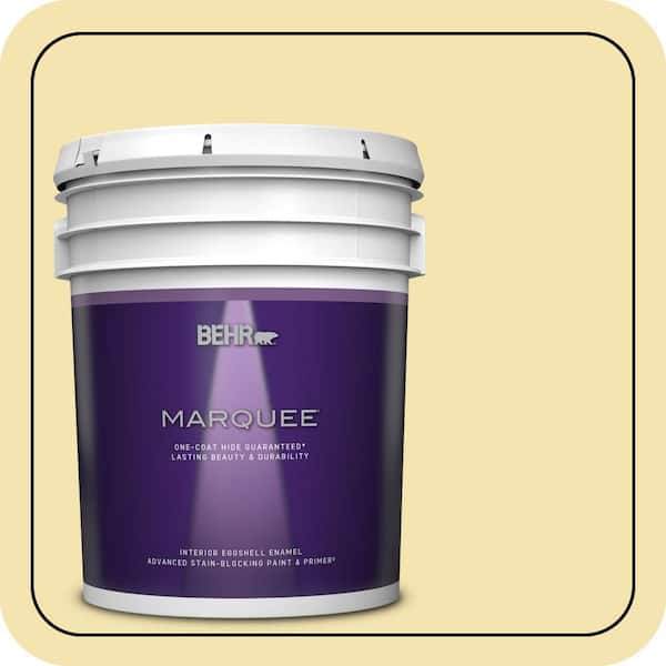 BEHR MARQUEE 5 gal. #390C-3 Windsong Eggshell Enamel Interior Paint & Primer