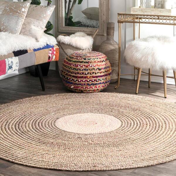 4 ft round deals rug