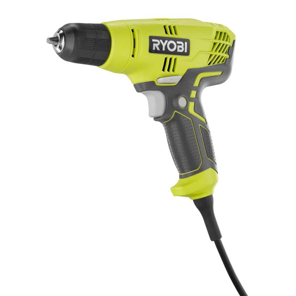 RYOBI 5.5 Amp Corded in. Compact Drill/Driver with Bag D43K The Home Depot