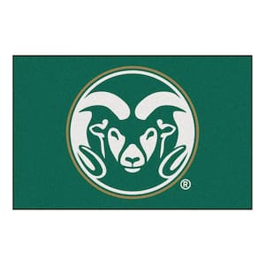 NCAA Colorado State University Green 2 ft. x 3 ft. Area Rug