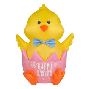 20 in. Inflatable Happy Easter Chick