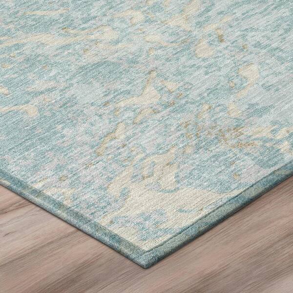 Chantille Machine Washable Indoor/Outdoor Abstract ACN3163 Linen 2 ft. x 3 ft. Accent Rug
