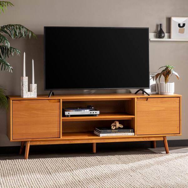 Mid Century Tv Stand Mopio Brooklyn Mid-Century Modern TV Stand