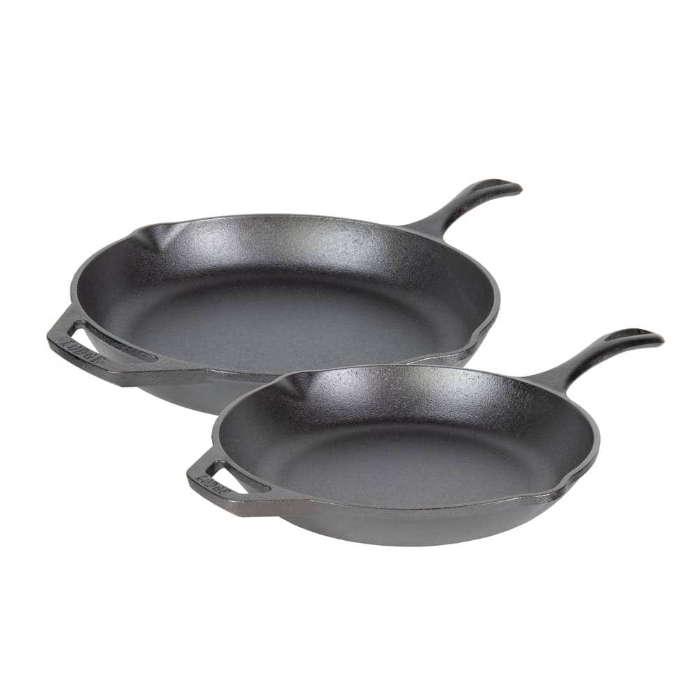 Lodge Cast Iron Seasoned 5-Piece Set with Skillet, Griddle