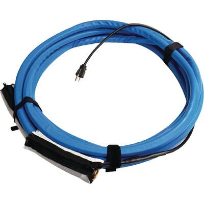 15 ft. Heated RV Water Hose in Blue
