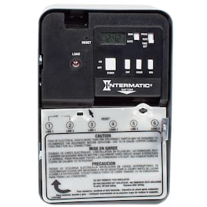 30 Amp 240-Volt DPST Electronic Water Heater Time Switch