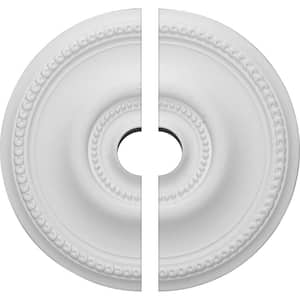 20-5/8 in. x 3-1/2 in. x 1-3/8 in. Raynor Urethane Ceiling Medallion, 2-Piece (Fits Canopies up to 6 in.)