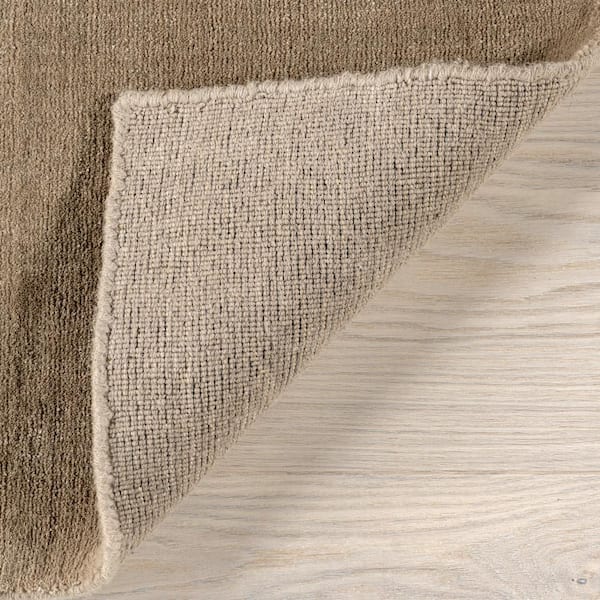 RUGS USA Arrel Speckled Wool-Blend Fawn 5 ft. x 8 ft. Indoor