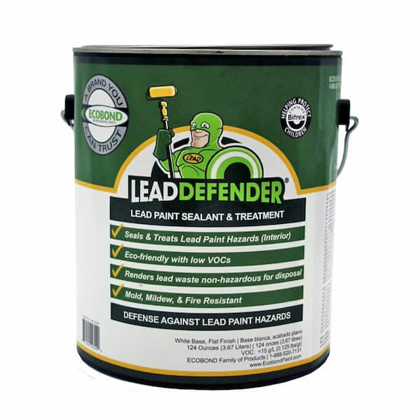 ECOBOND LBP Lead Defender 1-Gal Off White Flat Lead Based Paint Treatment and Sealant