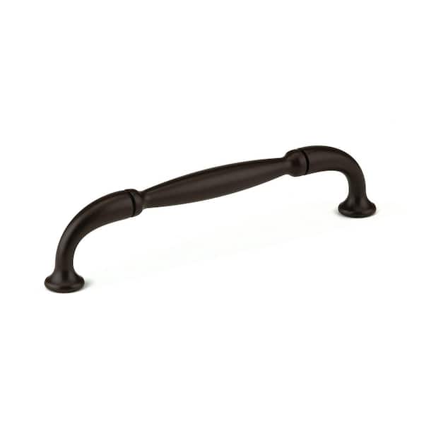Richelieu Hardware Hudson Collection 5 1/16 in. (128 mm) Rust Traditional Curved Cabinet Bar Pull