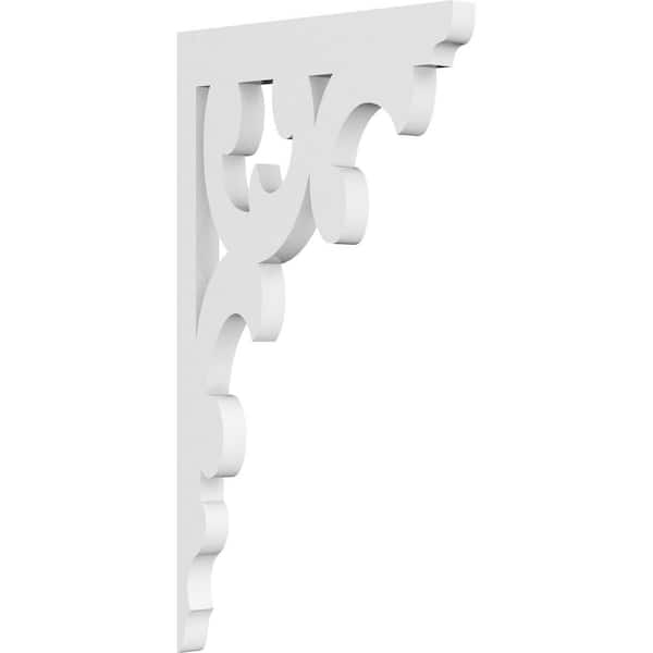 Ekena Millwork 5/8 in. W x 15/8 in. H x 6 1/2 in. D PVC Artisan Bracket