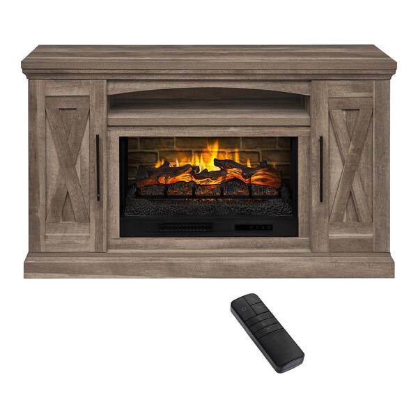 StyleWell Concours 62 in. Freestanding Electric Fireplace TV Stand