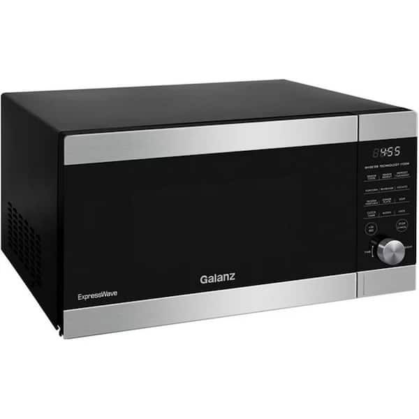 Galanz Express Wave 1.1 store Cu ft Sensor Cooking MicrowaveOven Stainless Steel Color