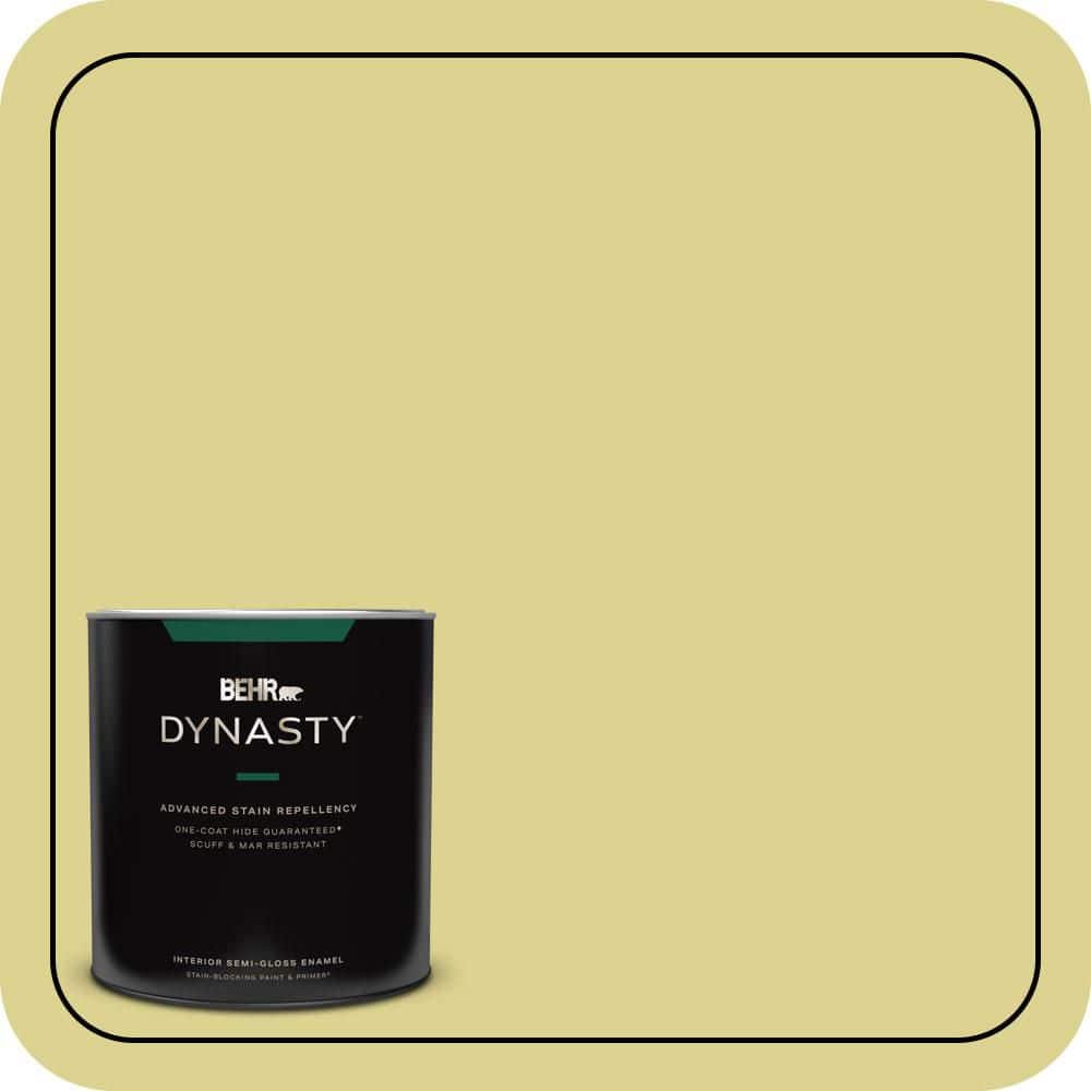 1 qt. #T17-16 That's My Lime Semi-Gloss Enamel Interior Stain-Blocking Paint and Primer price history on PriceWatchPro