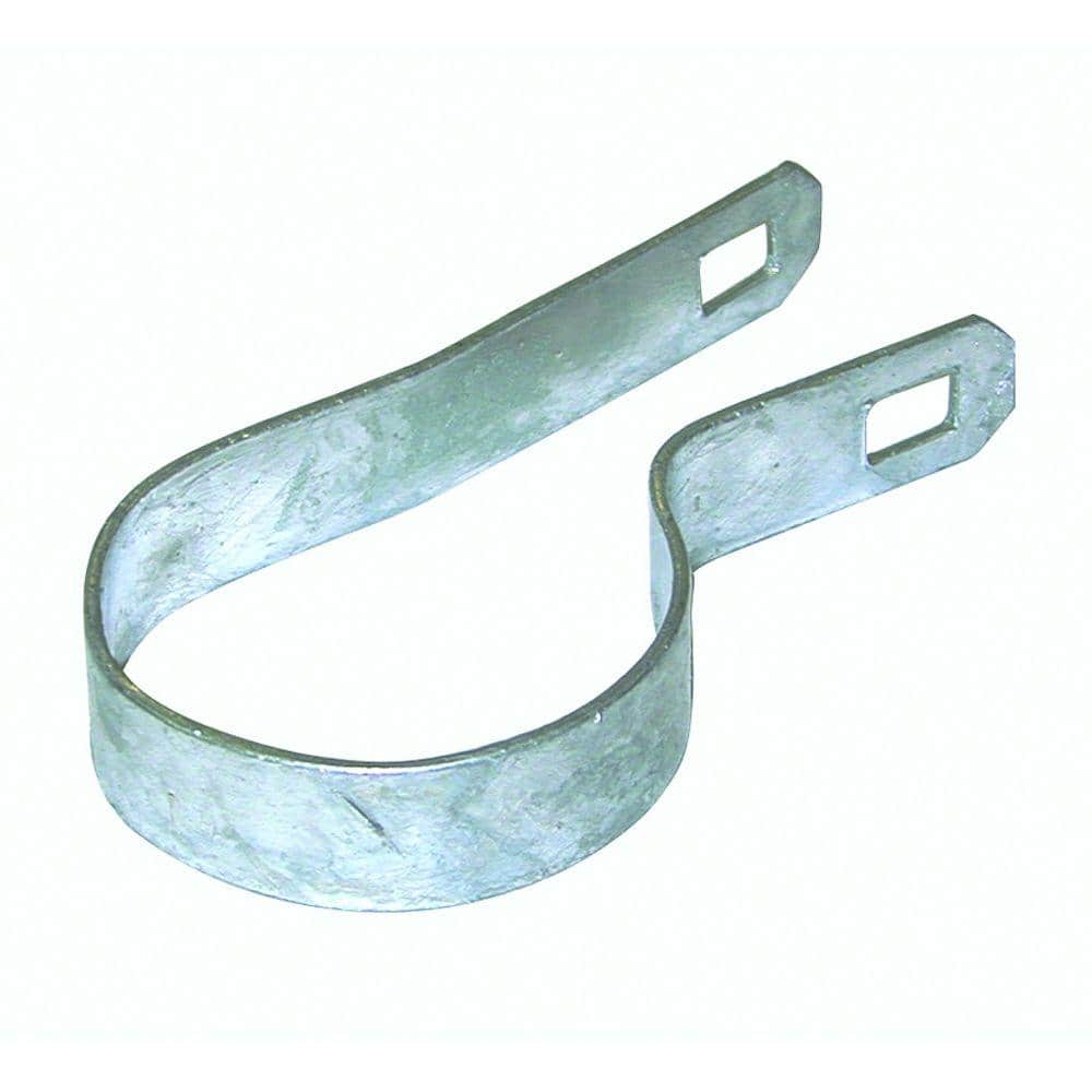 1-3/8 in. Galvanized Steel Chain Link Fence Tension Band for Fence Rail