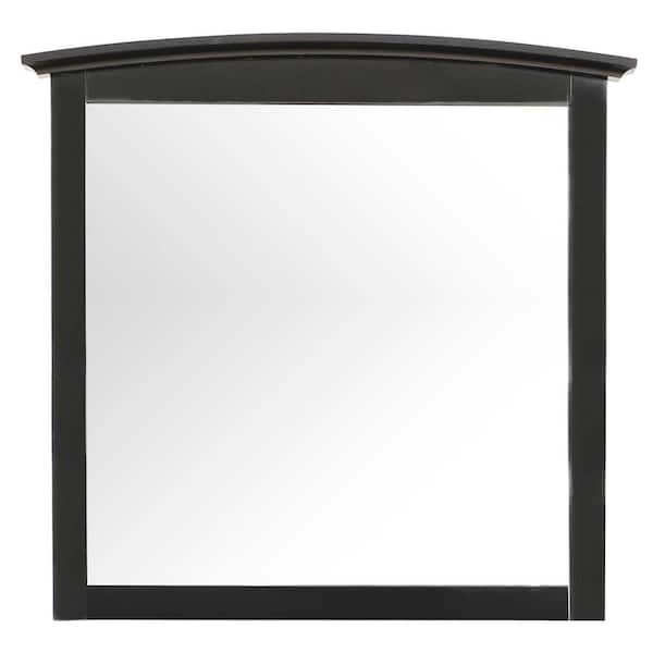 AndMakers 37 in. x 35 in. Classic Rectangle Framed Dresser Mirror