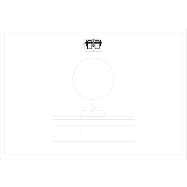 Generation Lighting - Mitte 15 in. 2-Light Matte Black Industrial Transitional Bathroom Vanity Light with Clear Glass Shade Panels