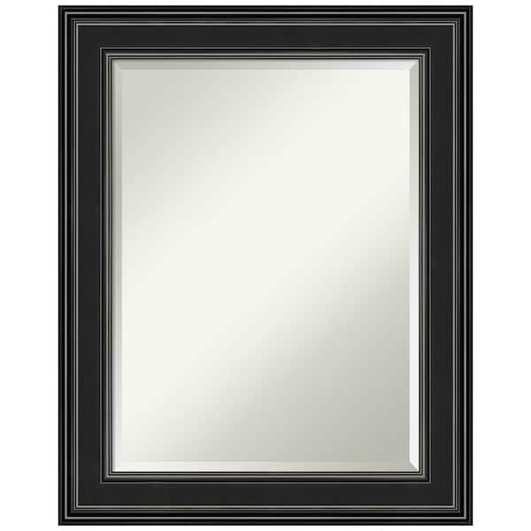 Ridge Black 23.5 in. H x 29.5 in. W Framed Wall Mirror