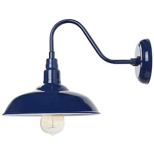 Dulce 1-Light Blue Wall Sconce with Dimmable