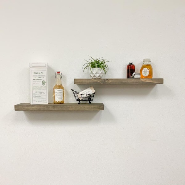 Del hutson designs true floating shelf and best sale towel rack