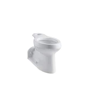 Barrington Comfort Height Elongated Toilet Bowl Only in White