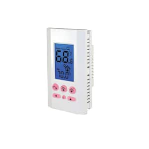 1-Day 2-Pole Line Voltage 240-Volt Electronic Thermostat w/ Personalized Presets