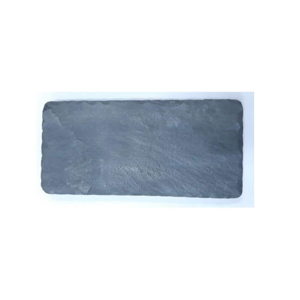 Mascot Hardware Natural 10 in. Natural Stone Gray Serving Slate