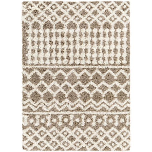 Briar Treehouse Shag 8 ft. x 10 ft. Indoor Area Rug