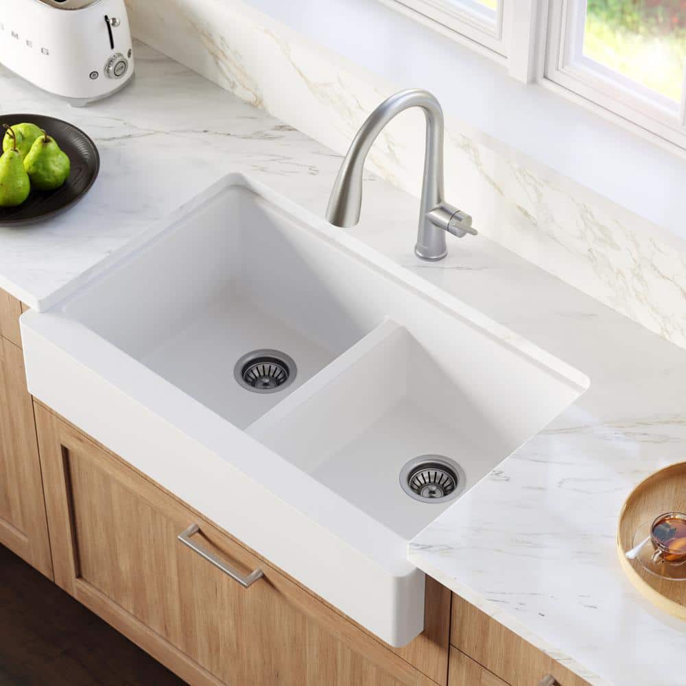 Rovel Small Sink Protector-White - Kitchen & Company