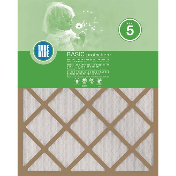 True Blue 14  x 14  x 1  Basic FPR 5 Pleated Air Filter (12-Pack)