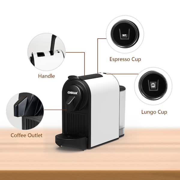 Brentwood 800W 20 Oz Espresso And Cappuccino Maker Black - Office