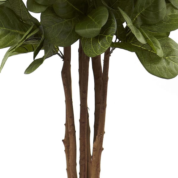 Nearly Natural - 6 ft. Artificial Fiddle Leaf Fig Tree