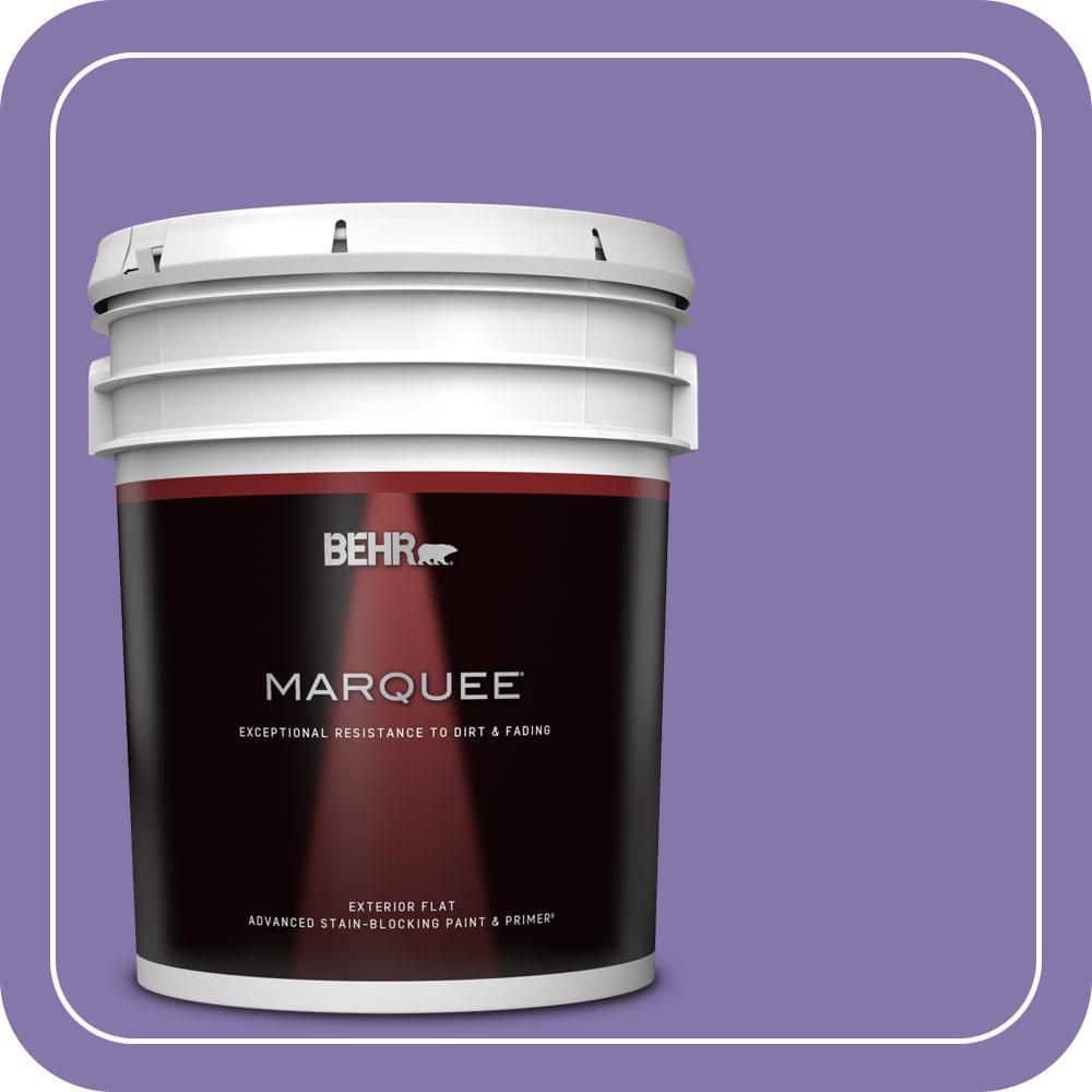 5 gal. #640B-6 Grape Parfait Flat Exterior Paint & Primer price history on PriceWatchPro