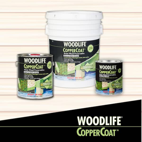 Wolman 0.88 Gallon Copper Coat Green Below Ground Exterior Wood