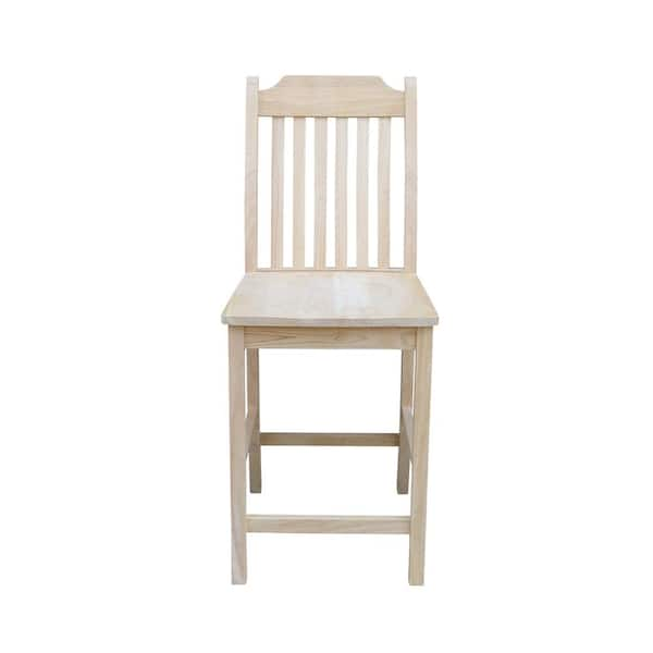 Home depot unfinished online dining chairs