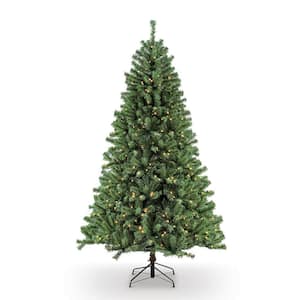 Pre-Lit 6.5 ft. Northern Fir Artificial Christmas Tree with 400 Lights, Green