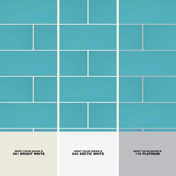 Daltile - Restore 4 in. x 16 in. Glazed Ceramic Teal Subway Tile (13.2 sq. ft./case)