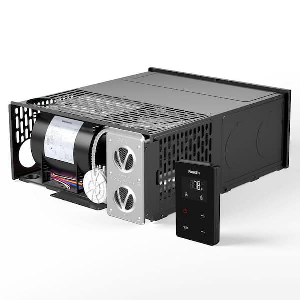 RV Furnace 30,000 BTU Easy Installation RV Heater with Smart Wired Controller, LP Gas, without Door