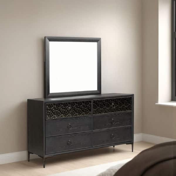 espresso dresser Banks Double Dresser, Oak FM79008ES Prepac, Tall Dresser, 5-Drawer Chest,