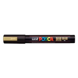 POSCA PC-17K Extra Broad Rectangular Chisel Paint Marker, Gold 081889 - The  Home Depot