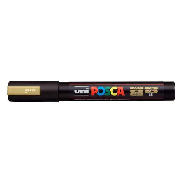 Posca PC-5M Medium Gold Paint Marker