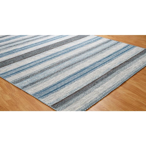 Canyon Turquoise 6 ft. x 9 ft. Area Rug