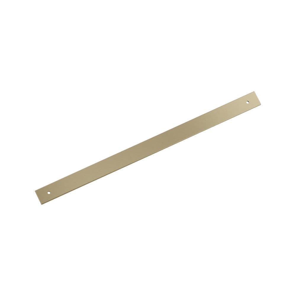 Ladera 18 in. (457mm) Center-to-Center Rectangle Golden Champagne Pull Cabinet Backplate price history on PriceWatchPro