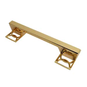 Symone 5 in. Polished Gold Cabinet Center-to-Center Pull
