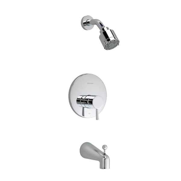 American Standard Serin 1-Handle 3-Spray Tub and Shower Faucet in Polished Chrome (Valve Sold Seperately)