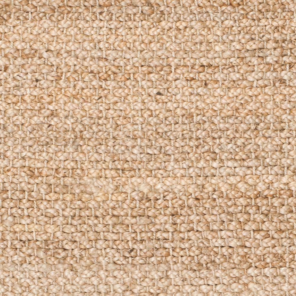 Natural Jute Handwoven Non-slip 4' x 6' Area Rug