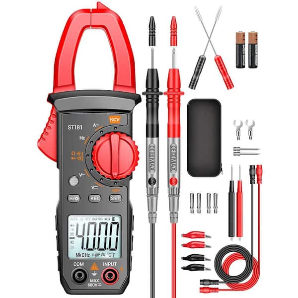 Lukyamzn Digital Clamp Meter Multimeter with D-Shaped Jaw
