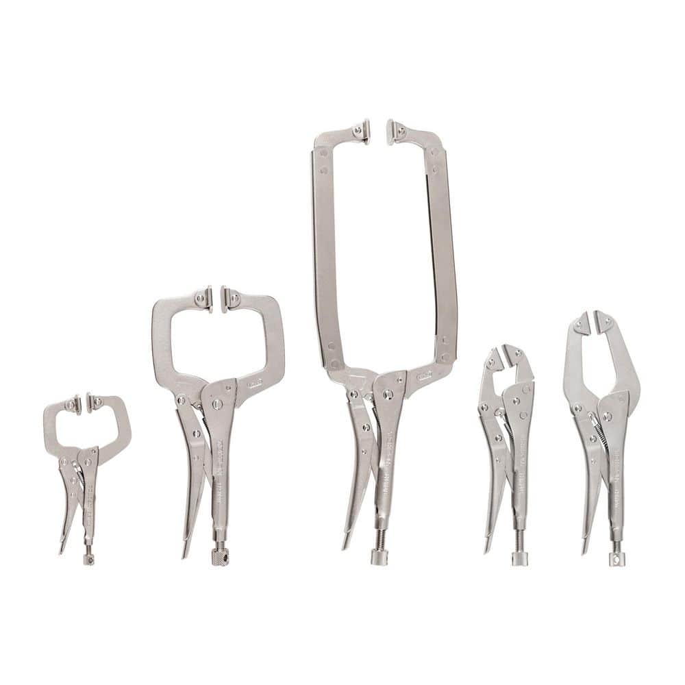 Swivel Pad Locking Clamp Set (5-Piece) price history on PriceWatchPro